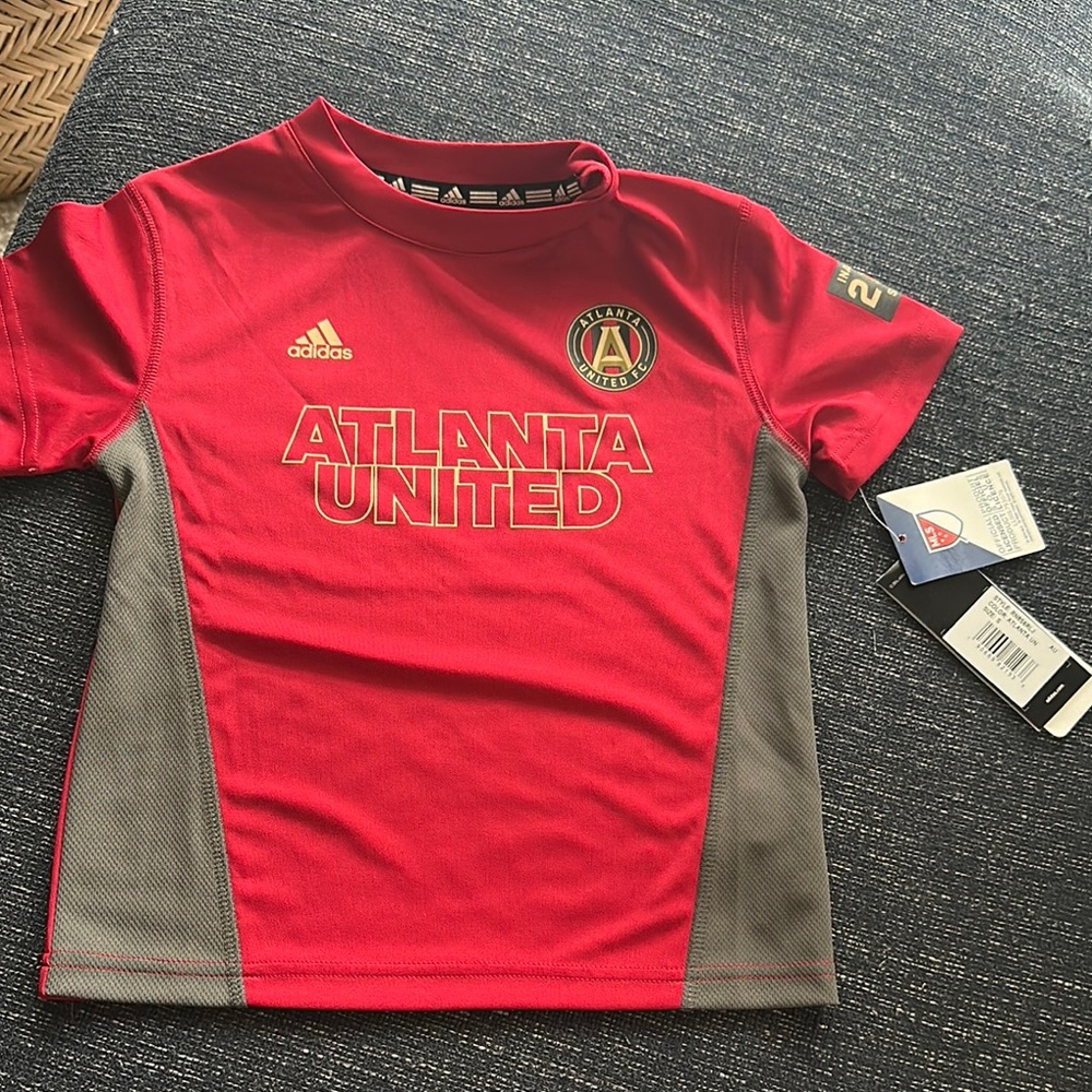 Adidas Kids Atlanta United Red Shirt